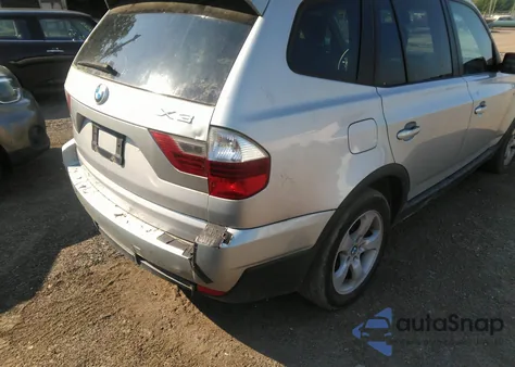 2007 BMW X3 3.0Si z USA, uszkodzony, nr VIN WBXPC93477WF08357